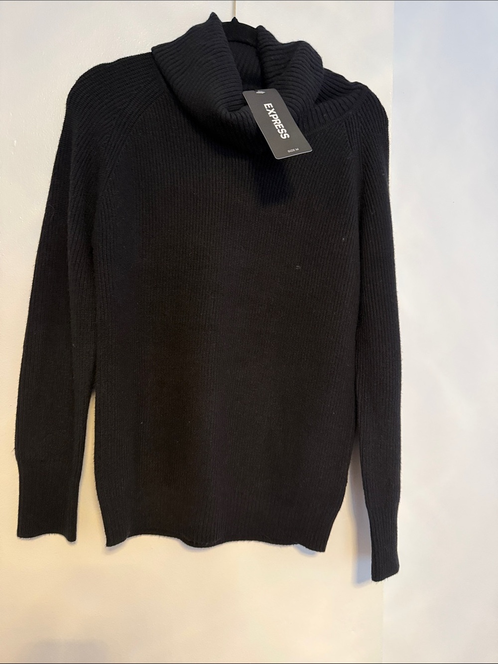 Express Black Cowl Neck Sweater